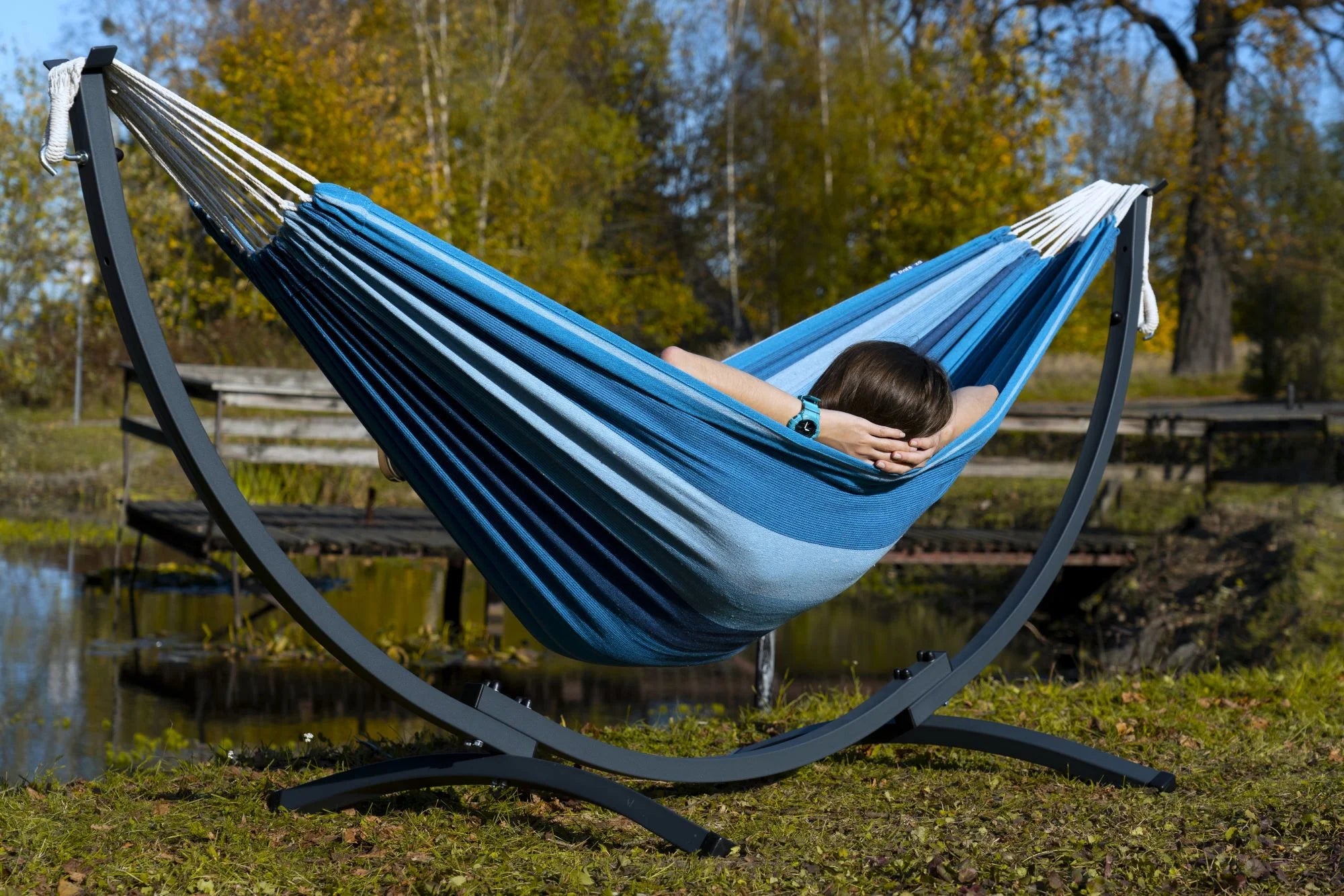 Solana Hängematte mit Gestell 1 Pers